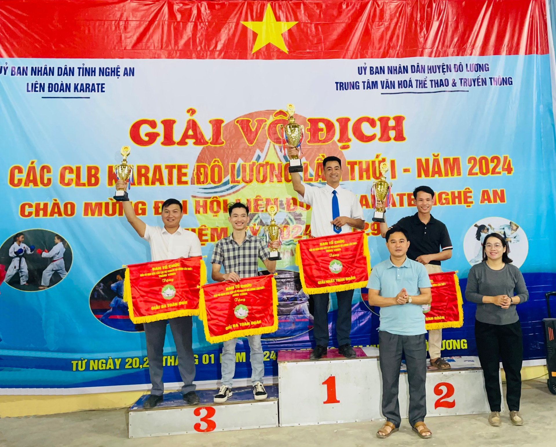 GIẢI VÔ ĐỊCH CÁC CLB KARATE ĐÔ LƯƠNG LẦN THỨ NHẤT - NĂM 2024