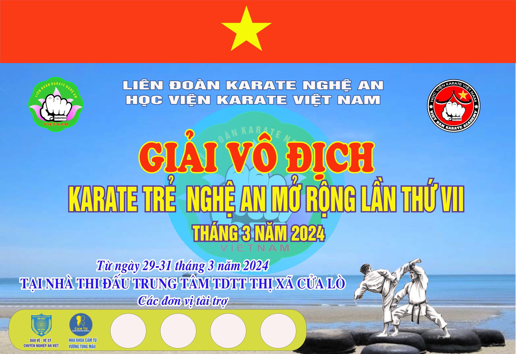 BẾ MẠC GIẢI VÔ ĐỊCH KARATE TRẺ NGHỆ AN LẦN THỨ VII - NĂM 2024